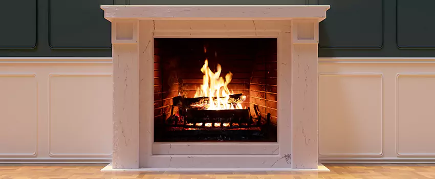 Decorative Electric Fireplace Installation in Friendswood, Texas