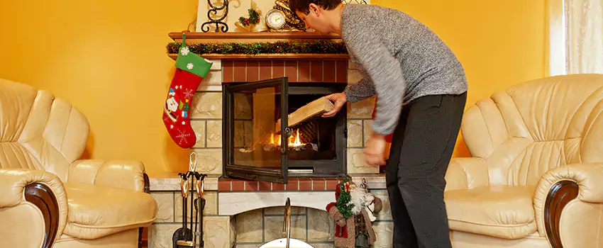 Gas to Wood-Burning Fireplace Conversion Services in Friendswood, Texas