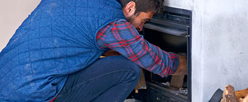Gas Fireplace Inspection in Friendswood, Texas