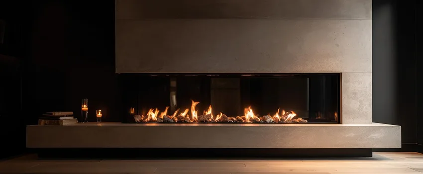 Gas Fireplace Ember Bed Design Services in Friendswood, Texas