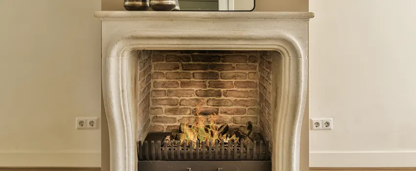 Vintage-style Fireplace Redesign in Friendswood, Texas