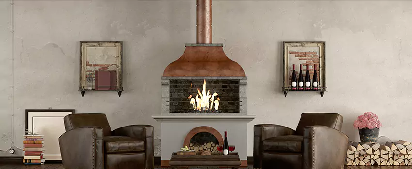 Thelin Hearth Products Providence Pellet Insert Fireplace Installation in Friendswood, TX