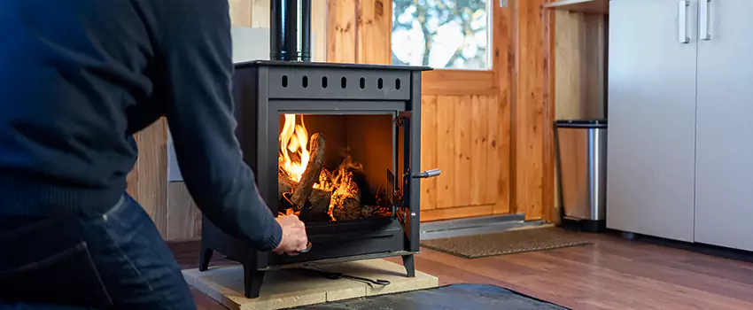 Open Hearth Wood Fireplace Installation in Friendswood, TX