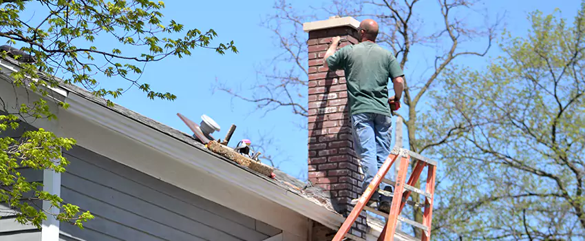 Vinyl and PVC Chimney Flashing Installation in Friendswood, TX