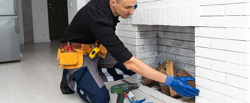 Fireplace Damaged Damper Frame Repair Services in Friendswood, Texas