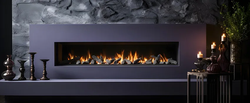 Ember Bed for Ventless Gas Fireplace in Friendswood, TX
